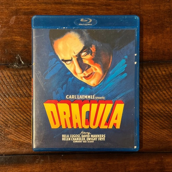Dracula (1931) Blu-ray Bela Lugosi Universal Horror Classic w/ Insert – Very Goo - Picture 1 of 4